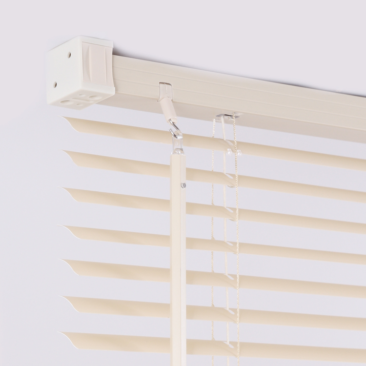 Cream PVC venetian blinds